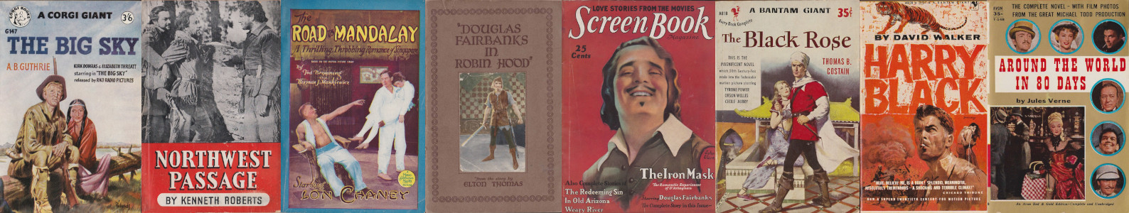 Adventure PhotoPlay Editions Paperbacks